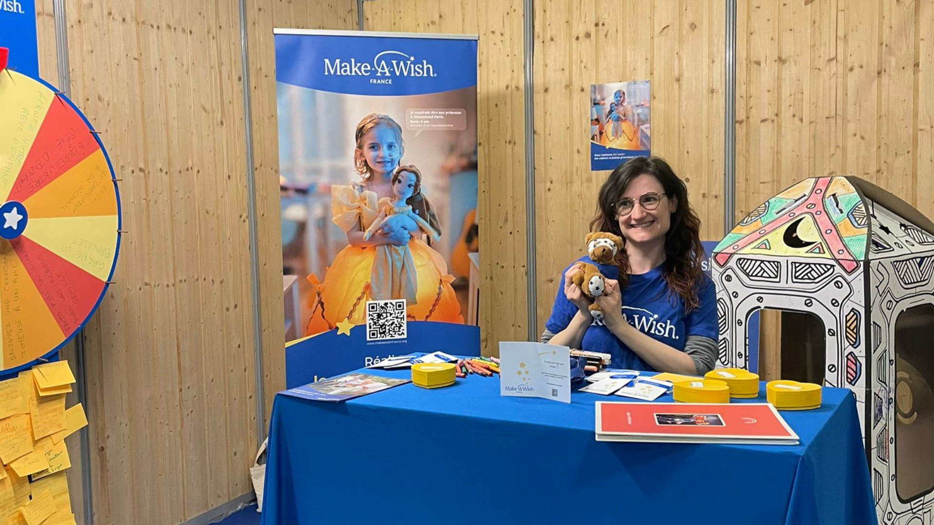 Make-A-Wish France à la Foire de Paris