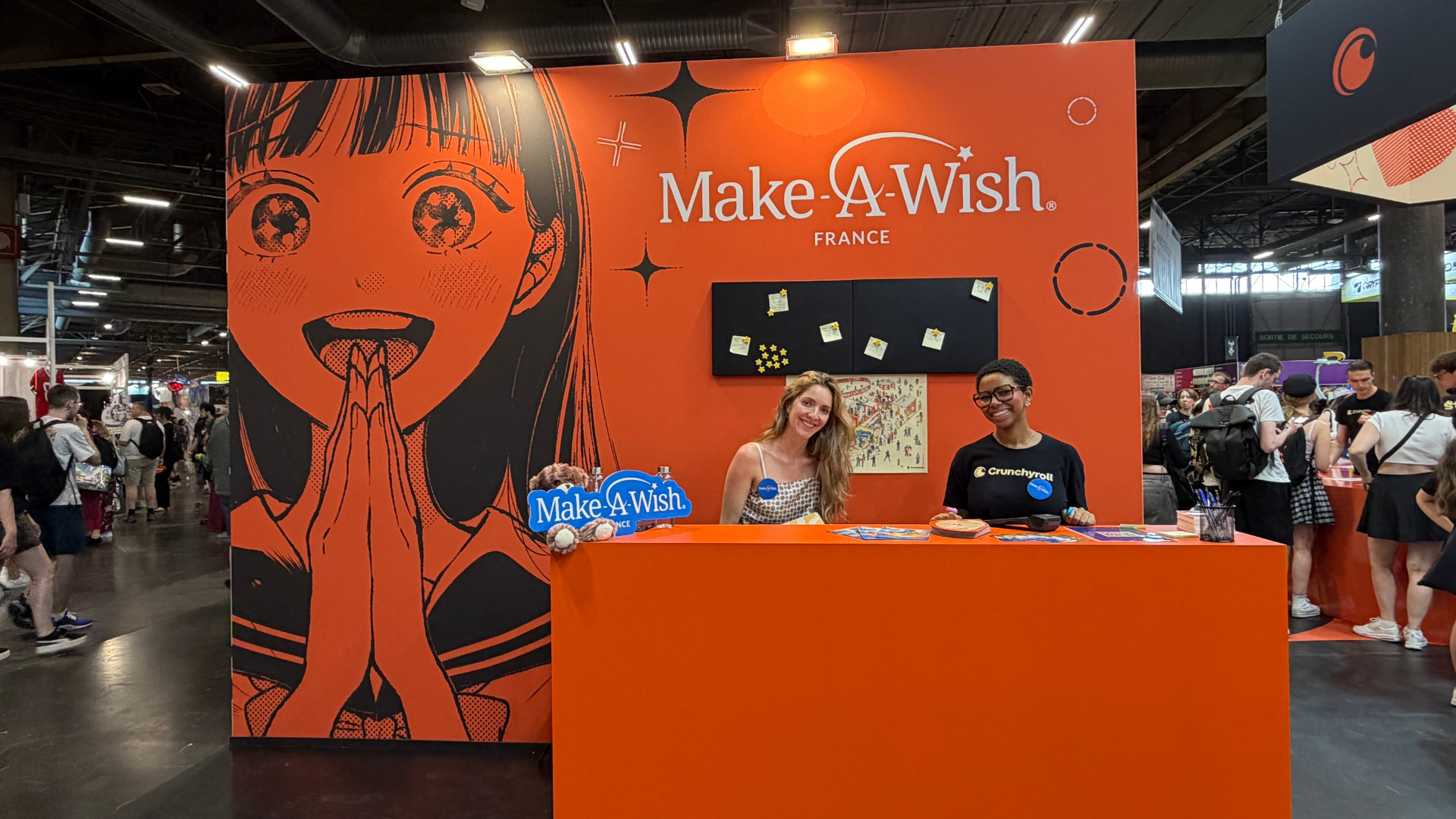 Crunchyroll mobilise sa communauté à la Japan Expo pour réaliser des vœux d’enfants gravement malades